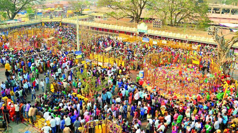 Commencement of Telangana Kumbh Mela Medaram Jatara